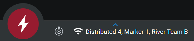 A black screen with white text and blue and white arrows Description automatically generated A black screen with white text and blue and white arrows Description automatically generated