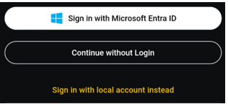 A screenshot of a login screen Description automatically generated A screenshot of a login screen Description automatically generated