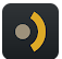 A black square with a yellow and grey circle and a white circle Description automatically generated A black square with a yellow and grey circle and a white circle Description automatically generated