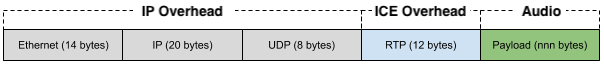 Clear (unencrypted) UDP packet